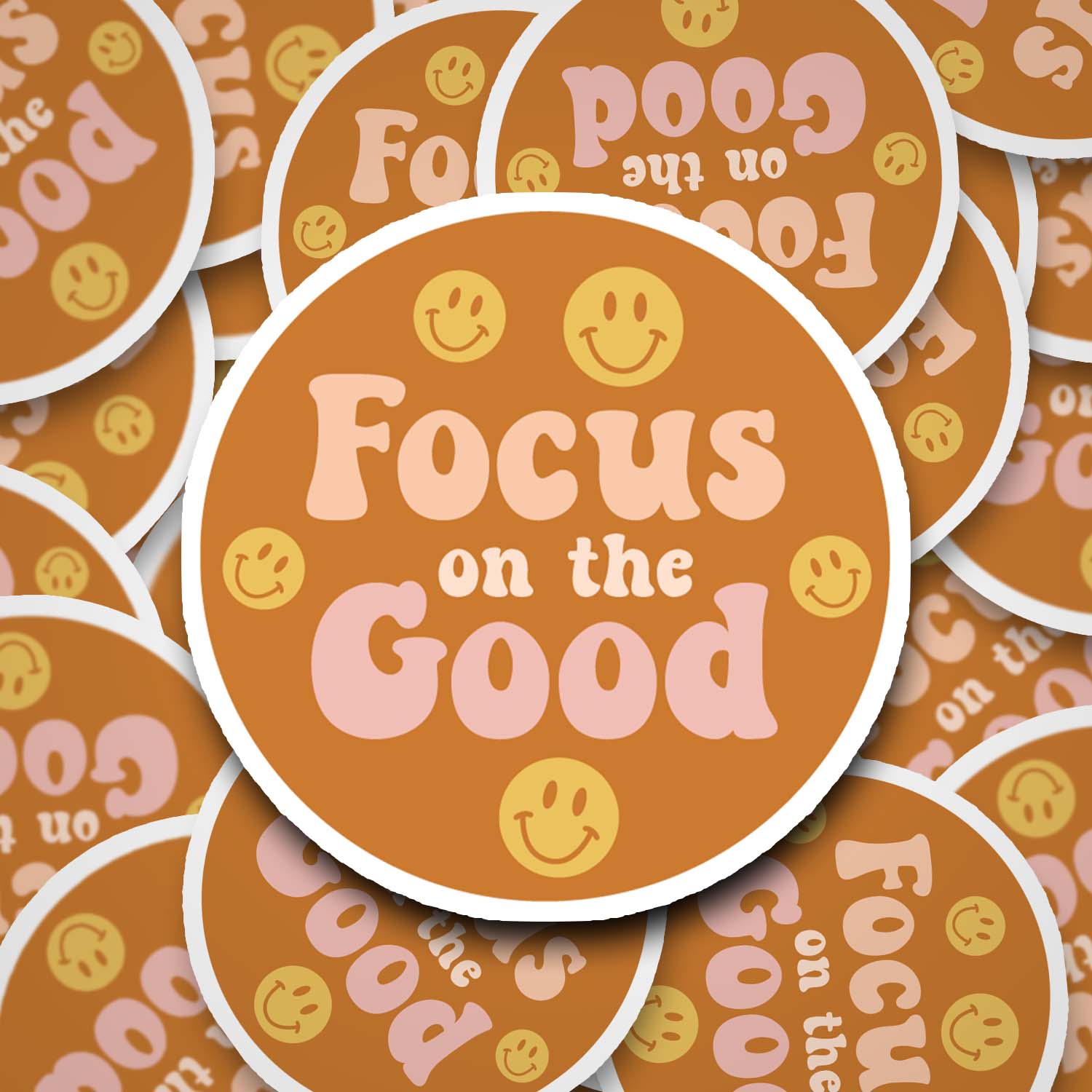 Focus on the Good 2" Waterproof Sticker