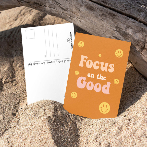 Focus on the Good Postcard