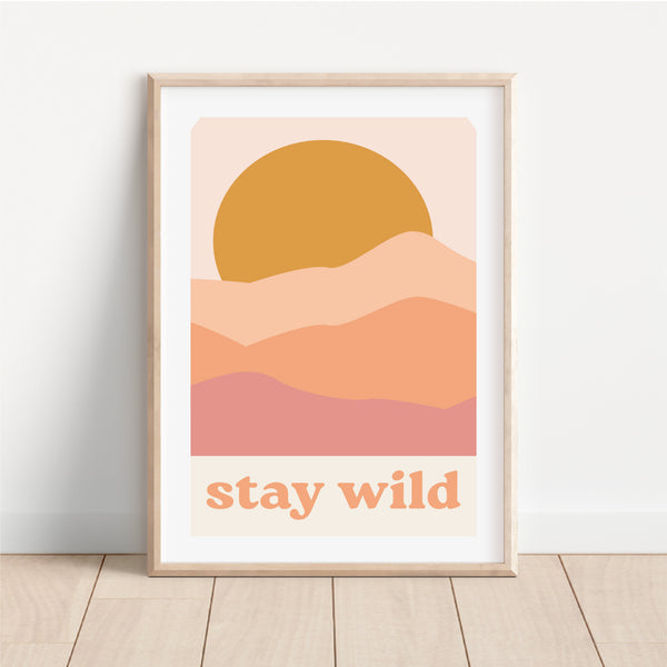 Stay Wild Postcard