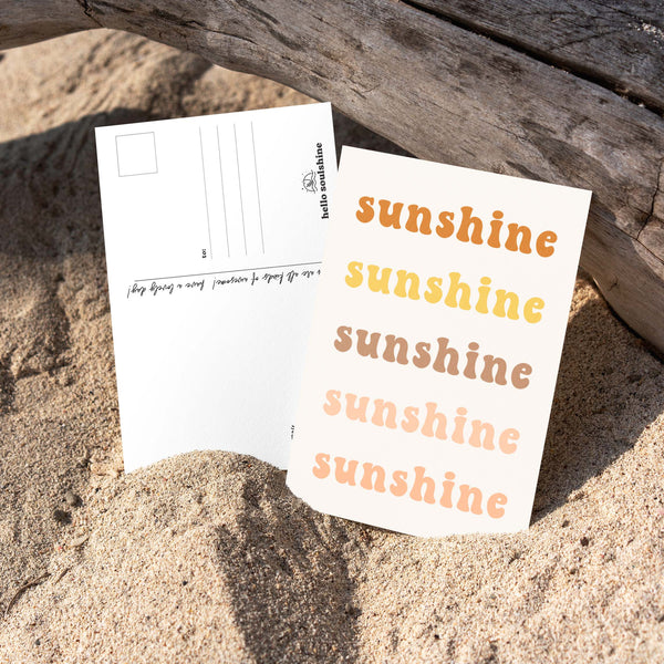 Sunshine Postcard